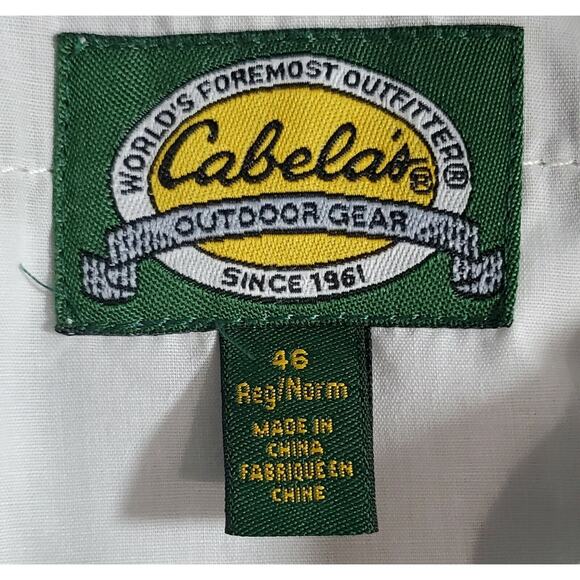 Cabela's Boar Hide Pants Men's 46 Reg. Inseam 27.5". Brush Hunting Brown NWT - Picture 7 of 8